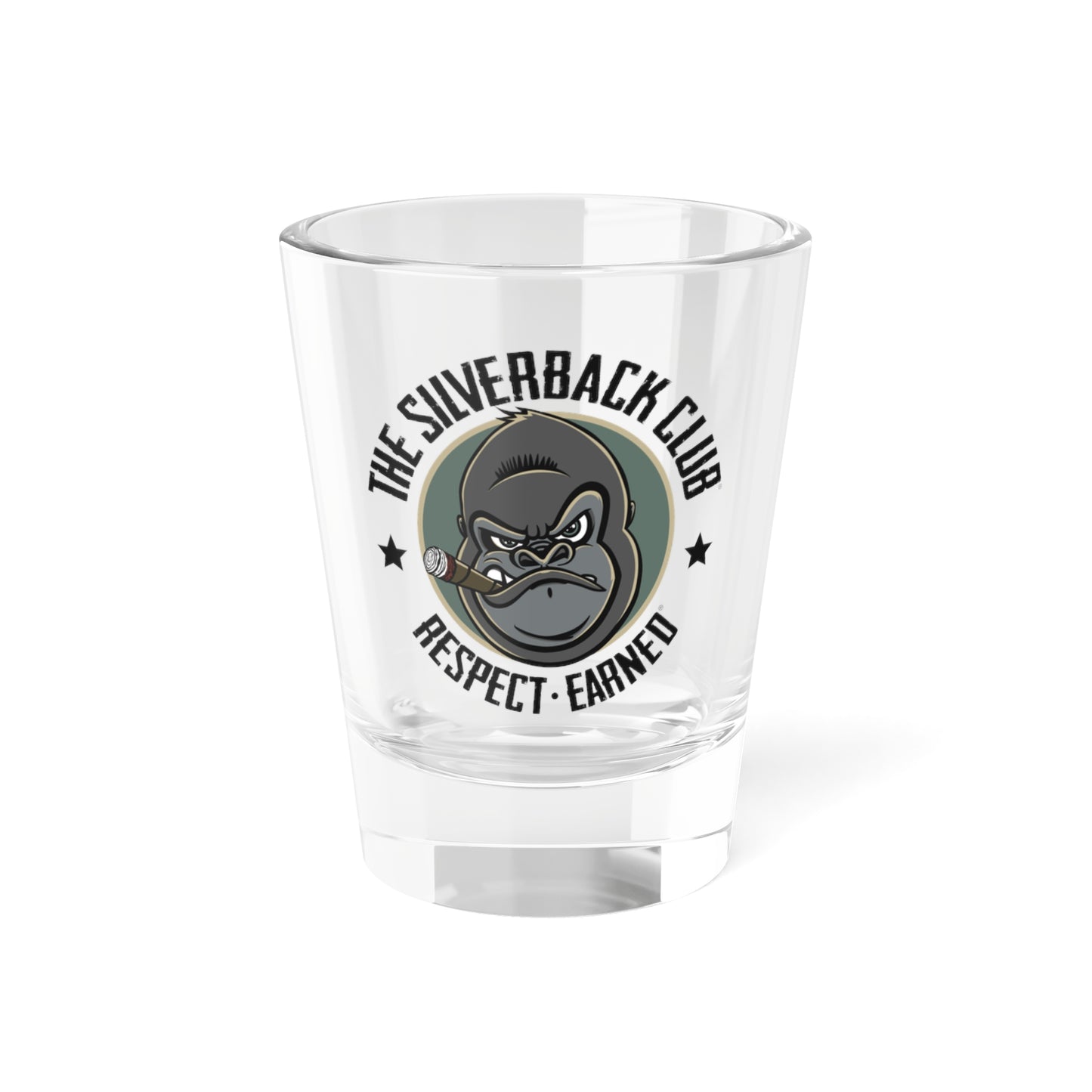 The Silverback Club® "Mongo" 1.5oz Shot Glass